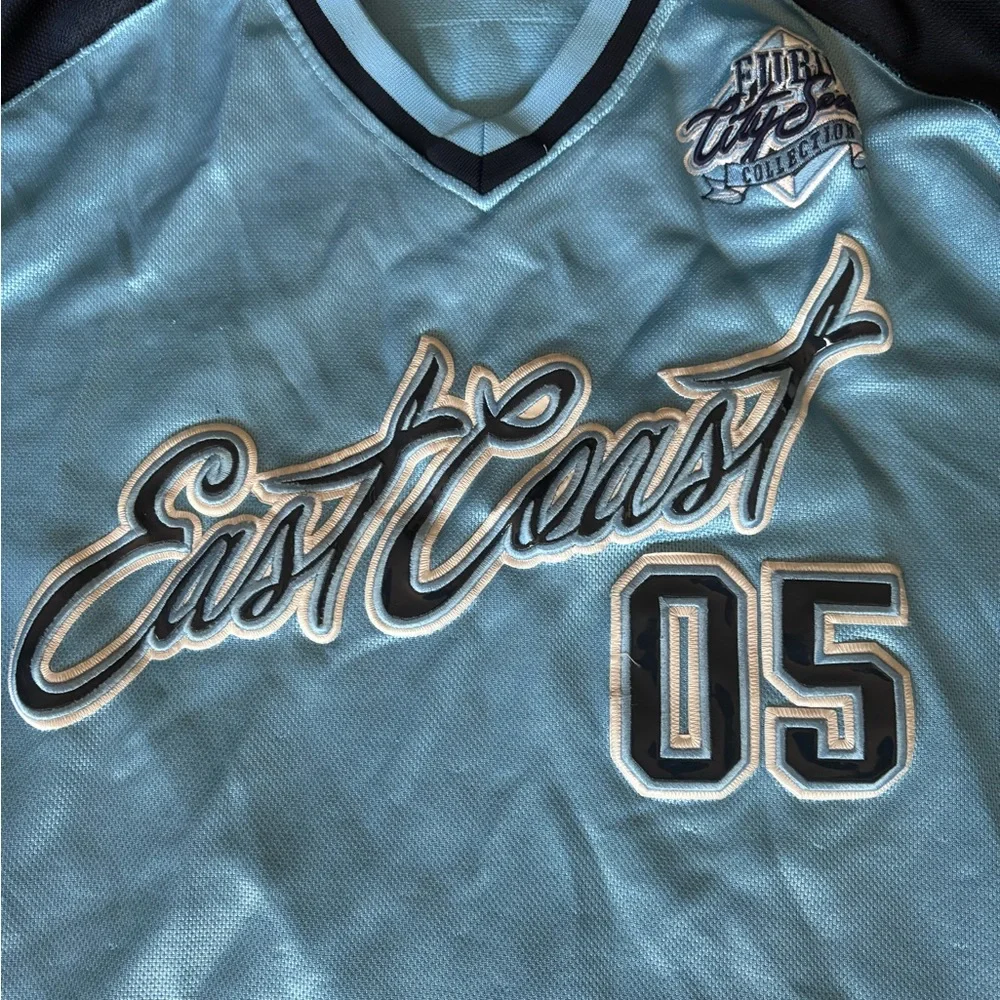 Vintage Fubu‎ 05 Jersey Blue - Picture 2 of 8